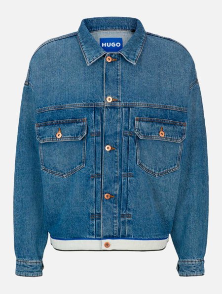 HUGO BOSS ジャケット サイズUS34 大きいサイズ 綿 ブルー HUGO BOSS ジャケット サイズUS34 大きいサイズ 綿 ブルー HUGO BOSS