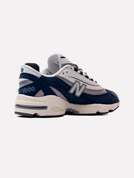 Tênis New Balance 1000 Branco/Azul Marinho | Adamanto Store