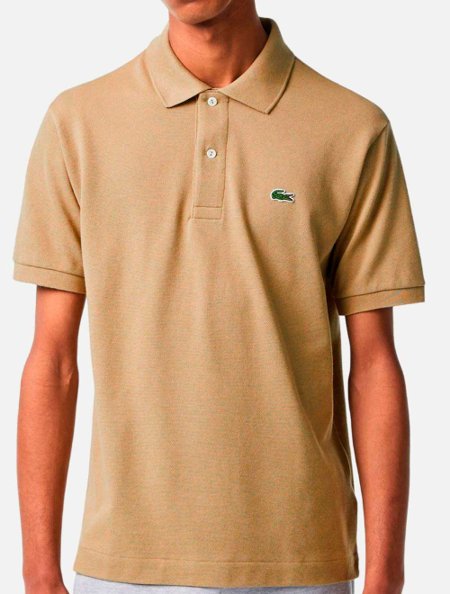 Polo Lacoste Classic Fit L1212 Bege Adamanto Store