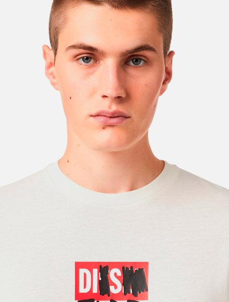 Camiseta Diesel T-Diegos X67 A00582 Cinza | Adamanto Store