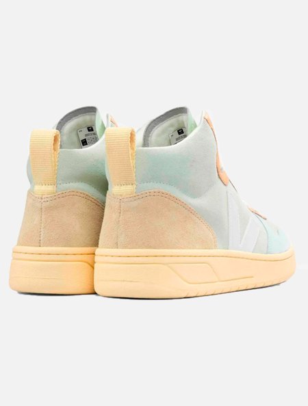 Tênis Vert Feminino V15 Suede Jade White Multicolor | Adamanto Store