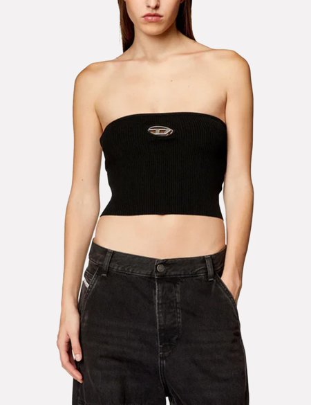 Top Diesel Feminino M-Clarksvillex Knitwear Preto | Adamanto Store