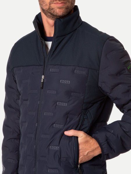 Jaqueta Hugo Boss Masculina Regular J Hellion Azul Marinho