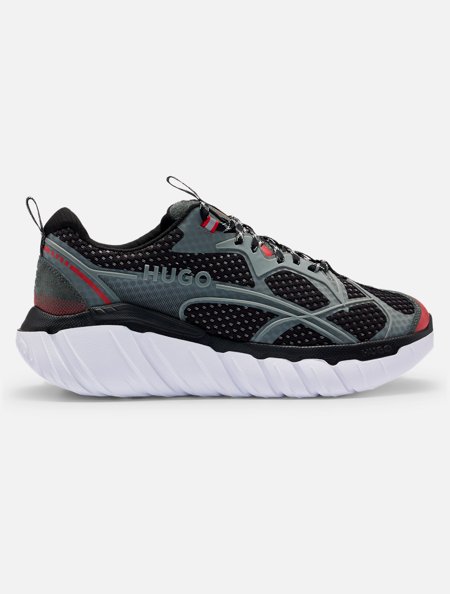 Tênis Hugo Boss Xeno Runn Thij Preto/Cinza | Adamanto Store