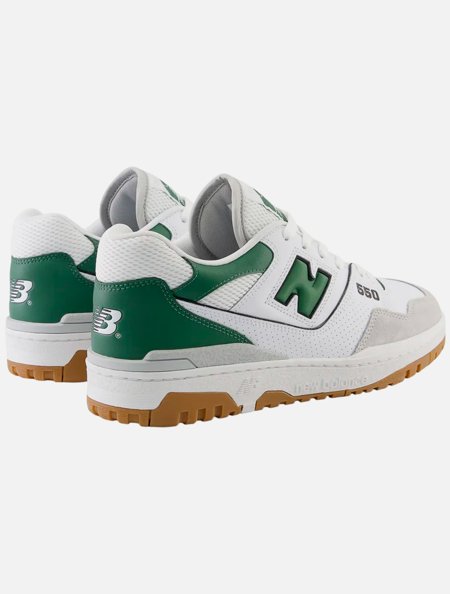 Tênis New Balance 550 Branco/Verde | Adamanto Store
