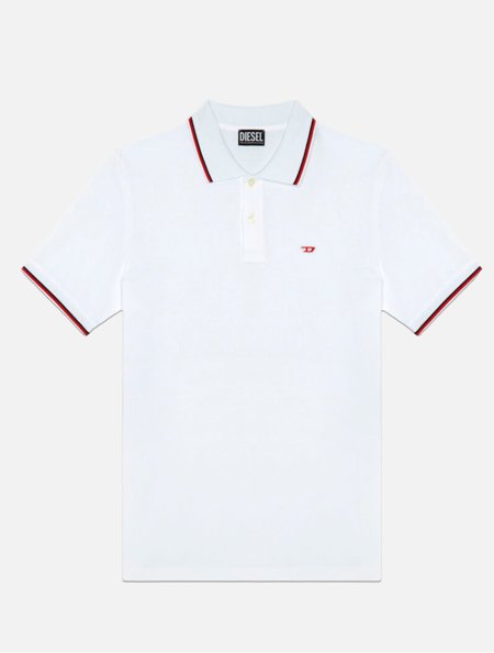 Polo Diesel Regular T-Smith-D A03838 Branca | Adamanto Store