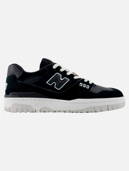 Tênis New Balance 550 Preto/Branco | Adamanto Store