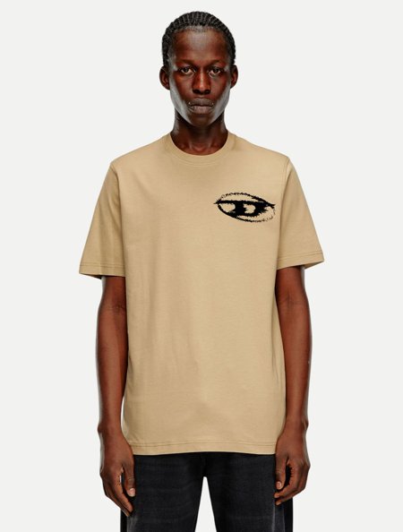 Camiseta Diesel T-Just Maglietta N22 A146760 Bege | Adamanto Store
