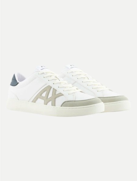 Tênis Armani Exchange Masculino Sneaker XUX176XV760 Branco