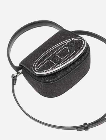 Bolsa Diesel 1DR XS Cross Body Bag X08709 Brilho Preta | Adamanto