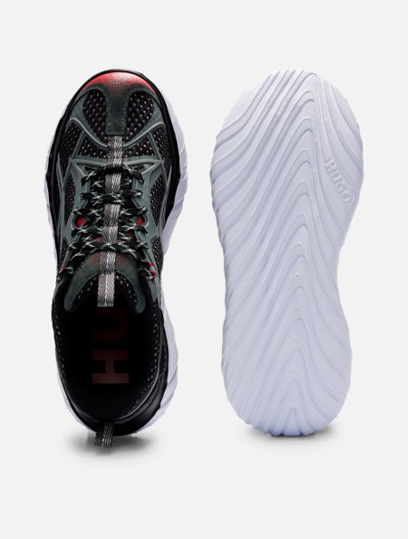 Tênis Hugo Boss Xeno Runn Thij Preto/Cinza | Adamanto Store