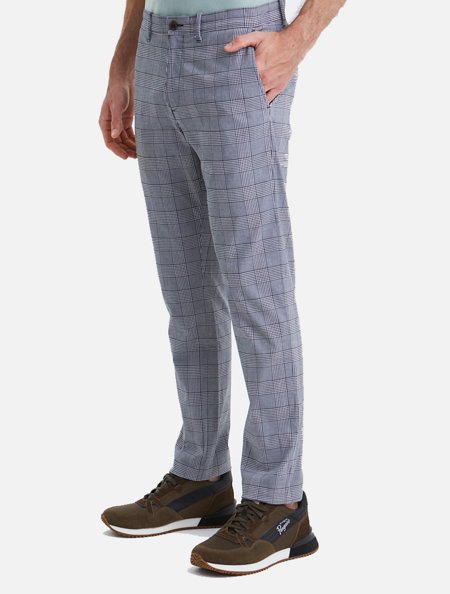 Calça Original Penguin Masculina Regular Chino Xadrez OCBS24000