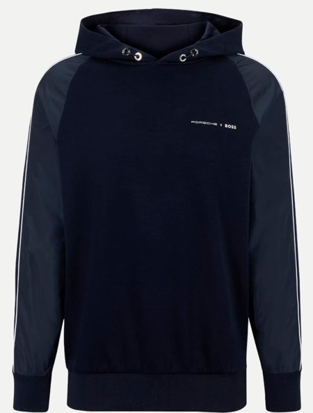 Blusa Hugo Boss X Porsche Masculina Moletom Seeger 261 Azul