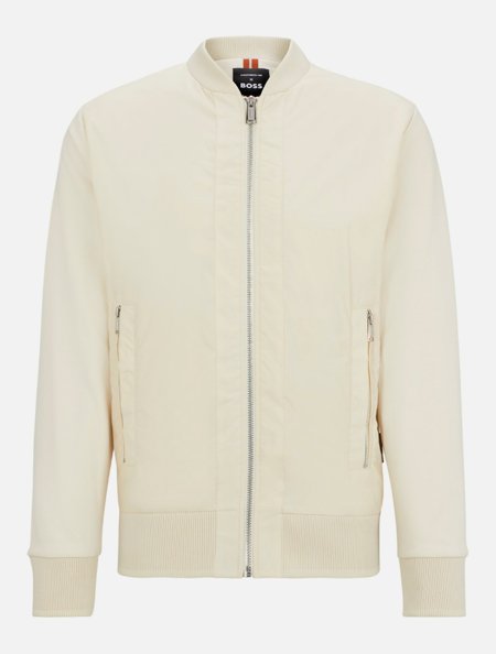 Jaqueta Hugo Boss X Porsche Masculina Skiles 280 Ps Off White