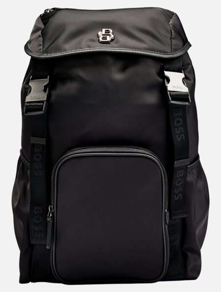 Mochila Hugo Boss Masculina BB Backpack Preta | Adamanto Store