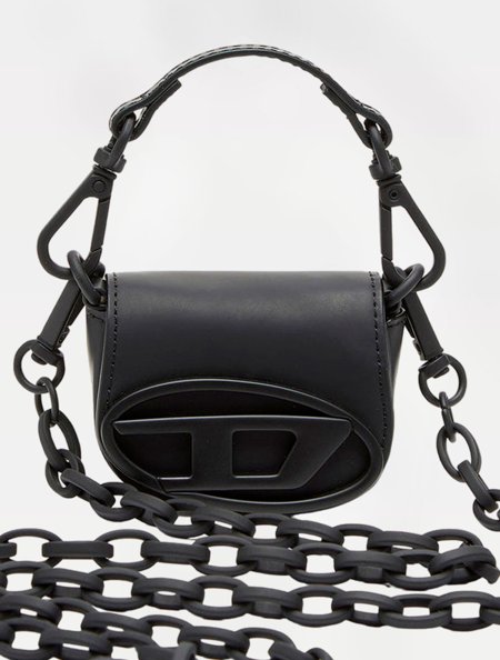 Bolsa Diesel 1DR XXS Wallet Airpods X09889 Preta Fosca | Adamanto