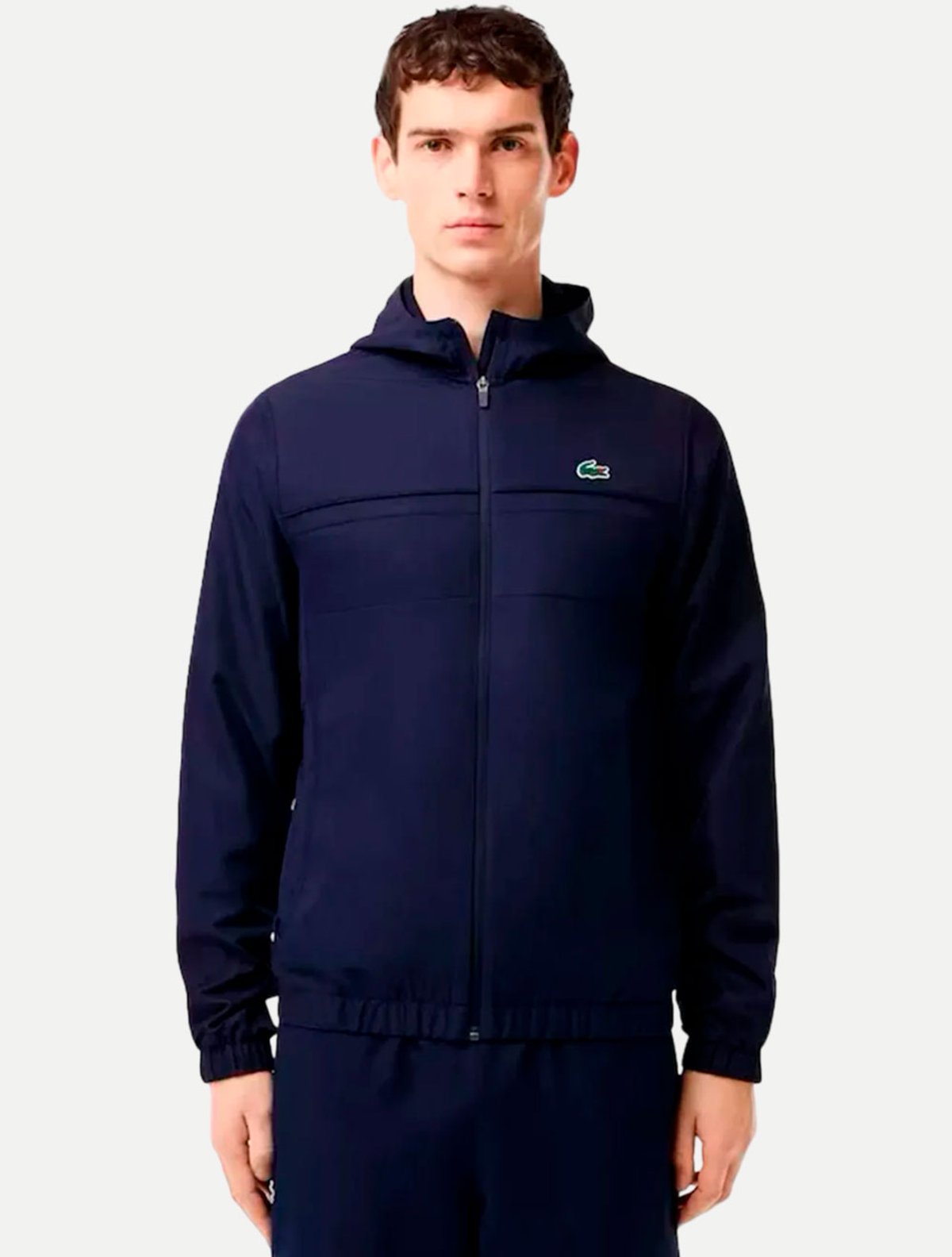 Jaqueta Lacoste Regular C/Capuz BH3466 Azul Marinho | Adamanto Store