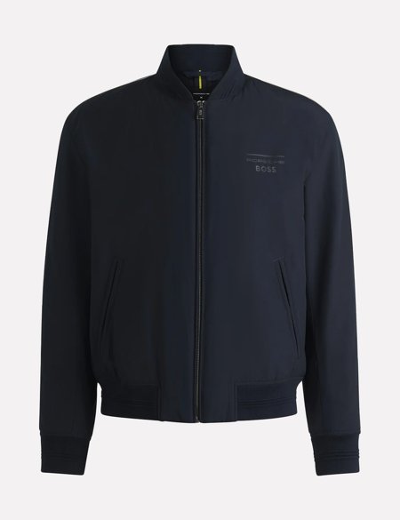 Jaqueta Hugo Boss X Porsche Masculina Regular Coltar Azul