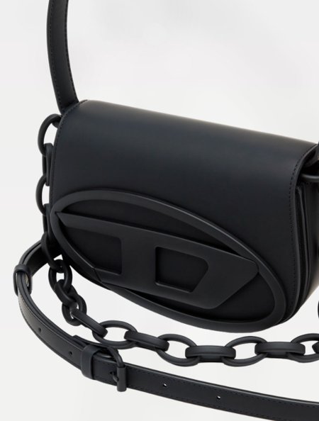 Bolsa Diesel 1DR Shoulder Bag X08396 Preta Fosca | Adamanto Store