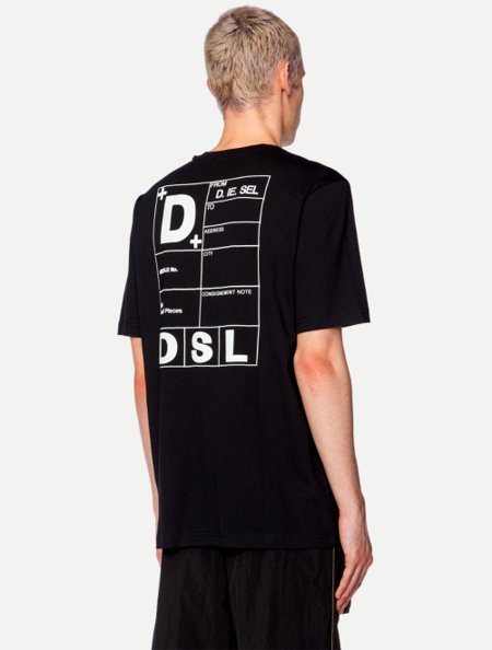Camiseta Diesel T-Just K5 A11555 Preta | Adamanto Store