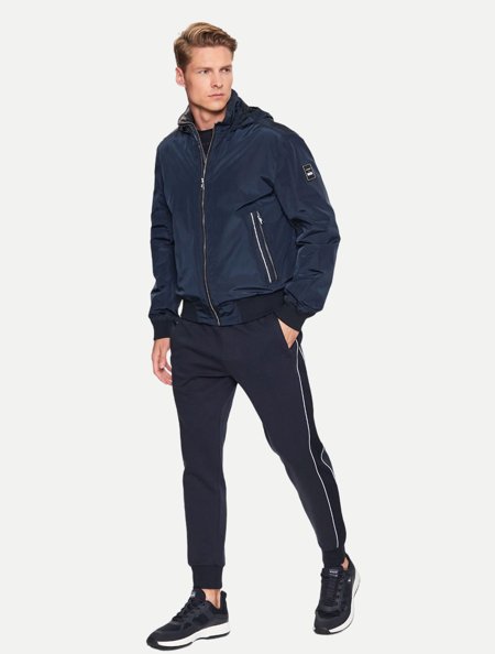 Jaqueta Hugo Boss X Porsche Carricos Ps Azul Marinho | Adamanto Store