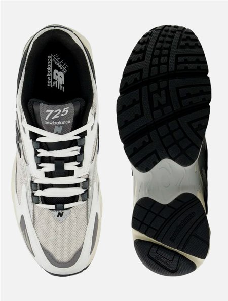 Tênis New Balance 725 Preto/Cinza | Adamanto Store