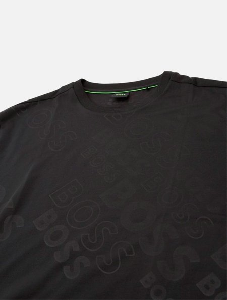 Camiseta Hugo Boss Masculina Regular Tee 14 Preta | Adamanto Store