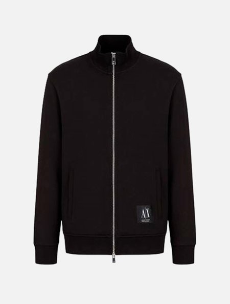 Jaqueta Armani Exchange Masculino Regular Moletom Zíper 3RZMAC