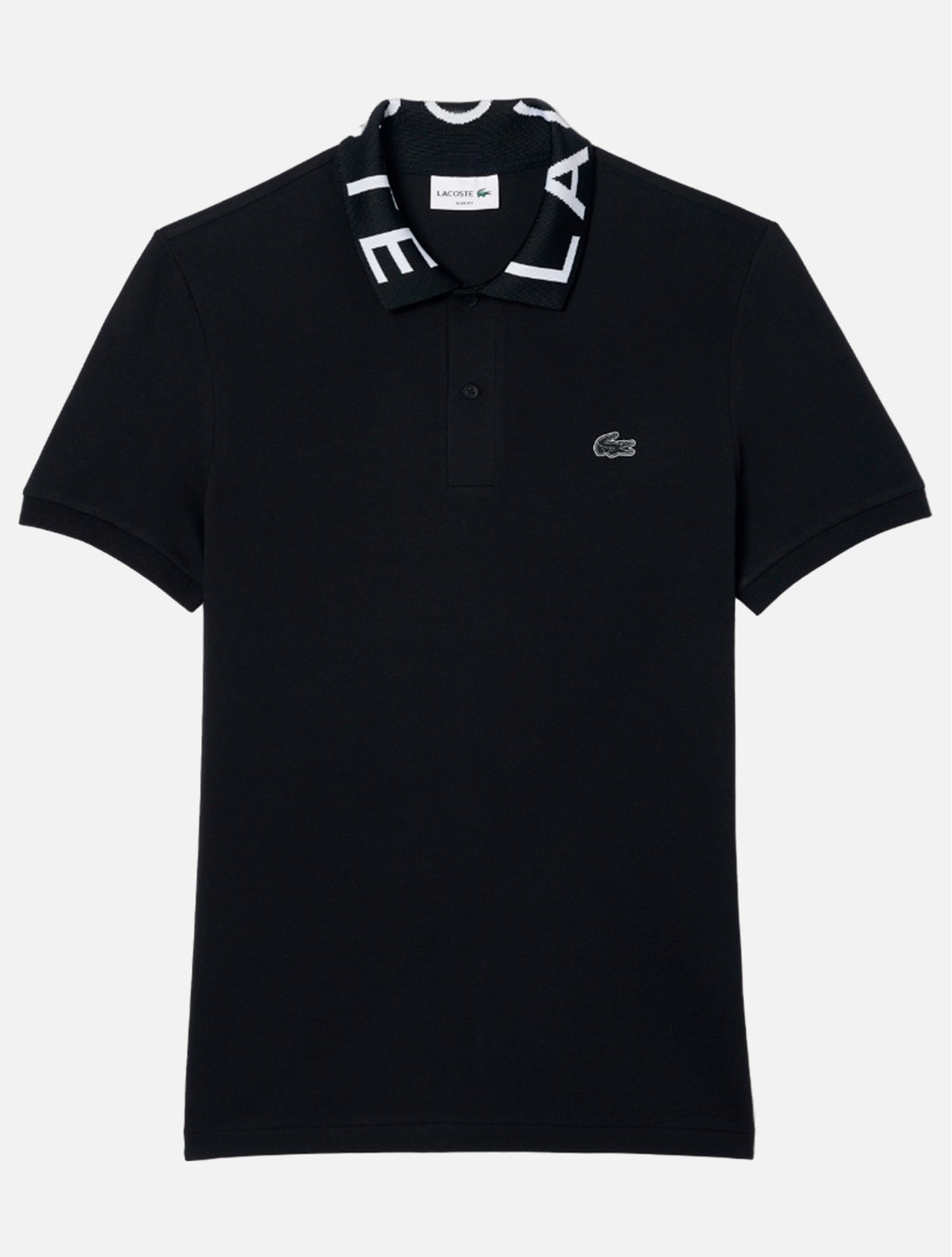 Polo Lacoste Masculina Slim Fit PH7495 Preta | Adamanto Store