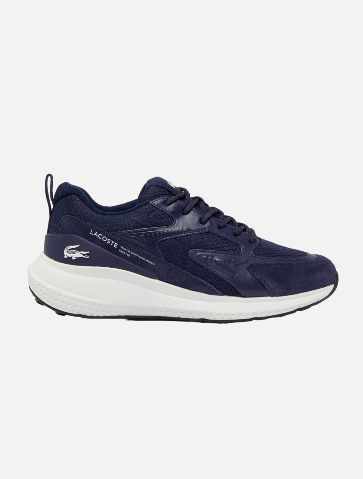 Tênis Lacoste Masculino L003 EVO 48SMA0052 Azul Marinho | Adamanto