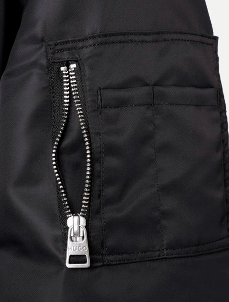Jaqueta Hugo Boss Masculina Regular Byler 2321 Preta | Adamanto Store