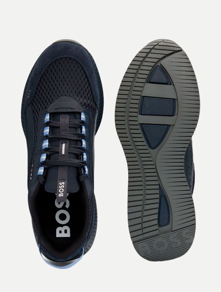 Tênis Hugo Boss Masculino TTNM Evo Runn Sdltme Azul Marinho