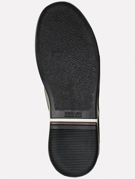 Tênis Osklen Masculino Slip On Iate Bossanova Verde Militar