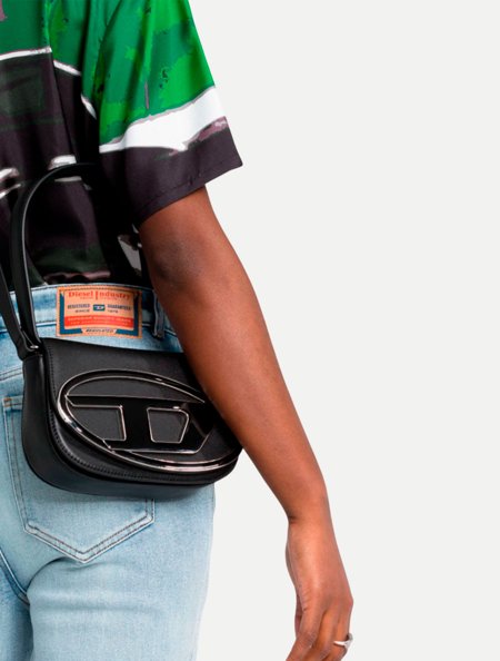 Bolsa Diesel 1DR Shoulder Bag X08396 Preta | Adamanto Store
