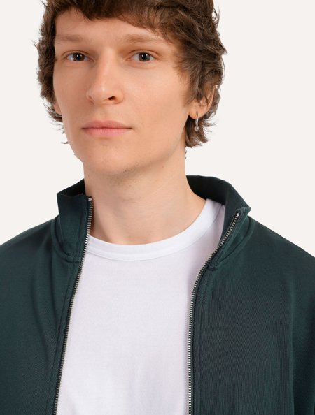 Suéter Armani Exchange Masculino Regular Gables 3RZMAC Verde
