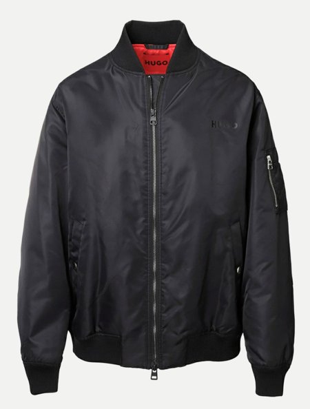 Jaqueta Hugo Boss Masculina Regular Byler 2321 Preta | Adamanto Store