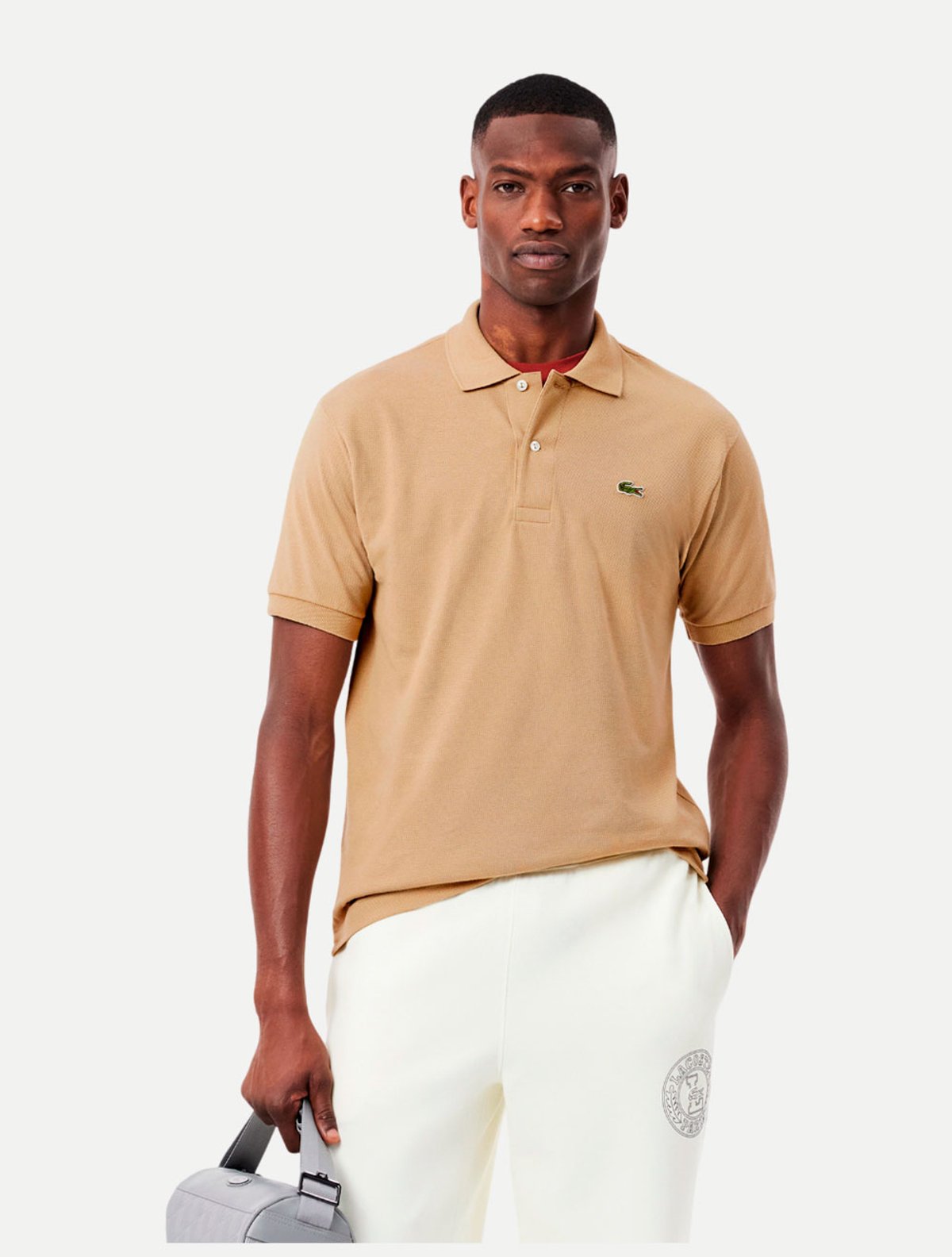 Polo Lacoste Classic Fit L121223 Cáqui | Adamanto Store