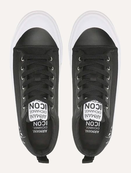 Tênis Armani Exchange Masculino Sneaker XUX140XV591 Preto
