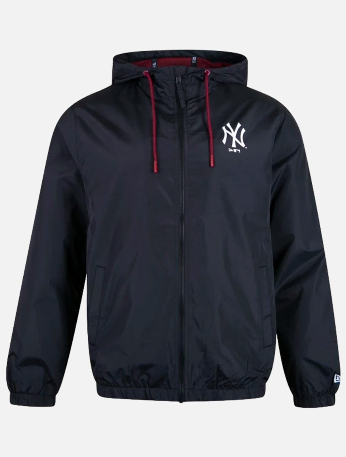 Jaqueta New Era Corta Vento Neyyan Preta/Bordô | Adamanto Store