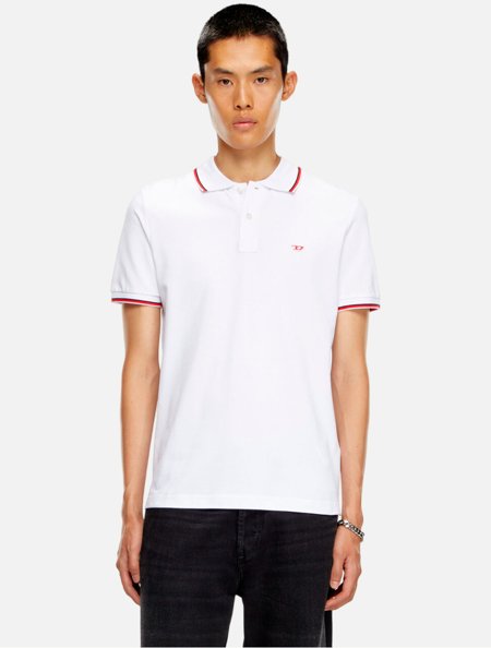 Polo Diesel Regular T-Smith-D A03838 Branca | Adamanto Store