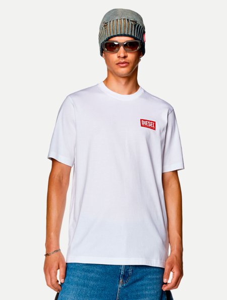 Camiseta Diesel T-Just-Nlabel A11927 Branca | Adamanto Store
