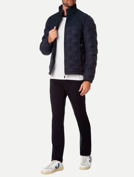 Jaqueta Hugo Boss Masculina Regular J Hellion Azul Marinho