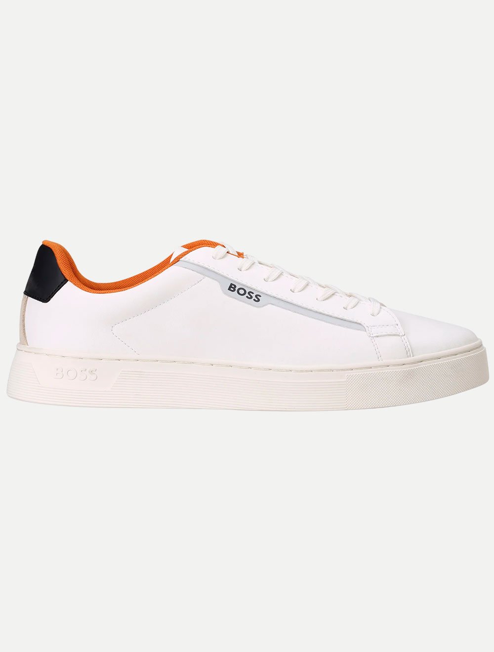 Boss Scarpe Uomo BOSS Rhys_Tenn_pusdth, Tennis Uomo, Bianco Opalino, 40 EU Hugo Boss Scarpe Uomo
