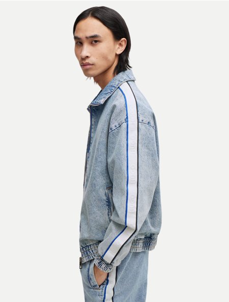Jaqueta Hugo Boss Regular Jeans Yohji Azul Claro | Adamanto Store