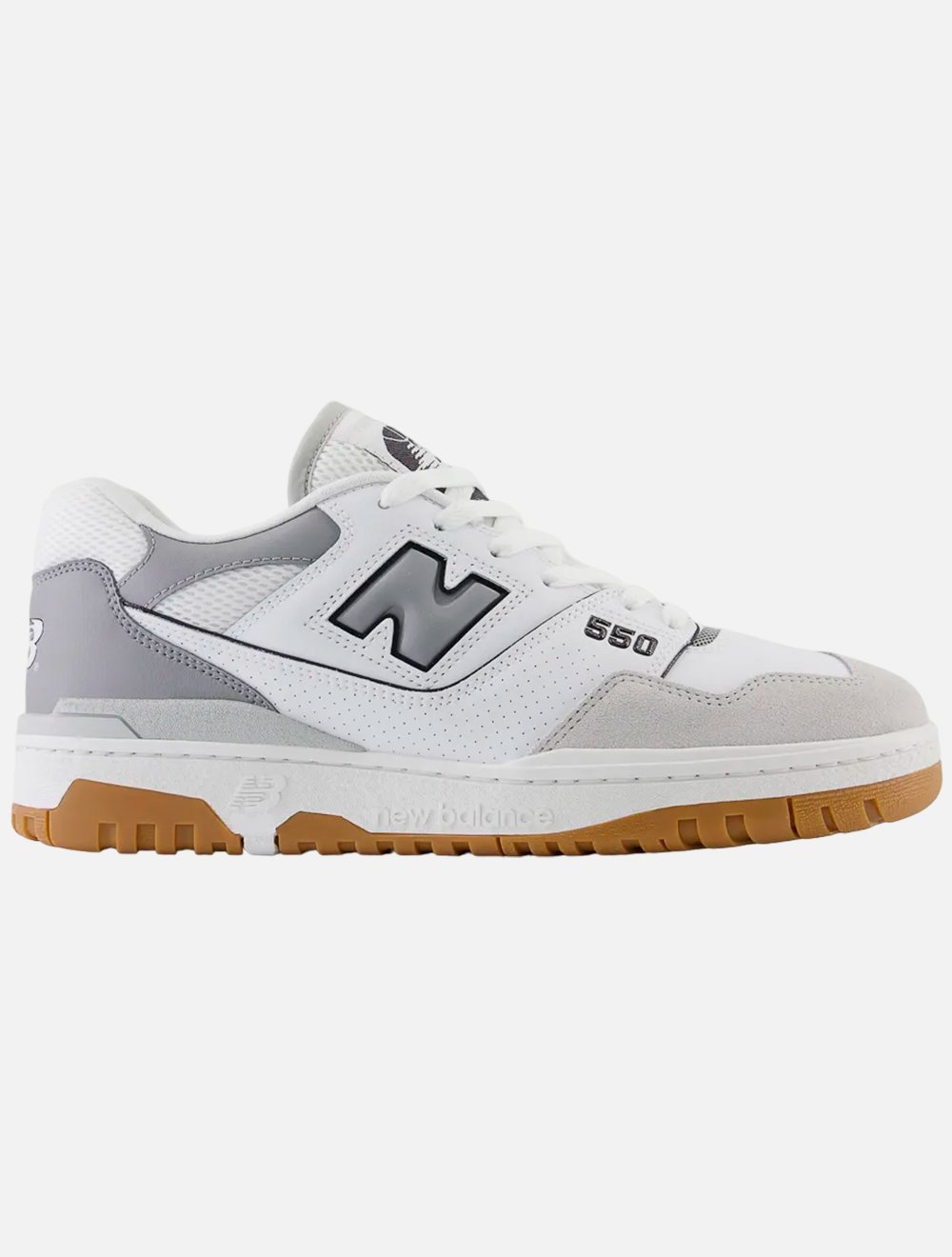 Tênis New Balance 550 Branco/Cinza Adamanto Store