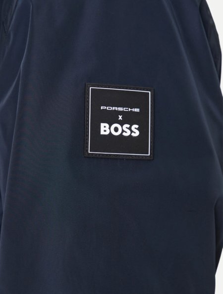 Jaqueta Hugo Boss X Porsche Masculina Regular Carricos Ps Azul