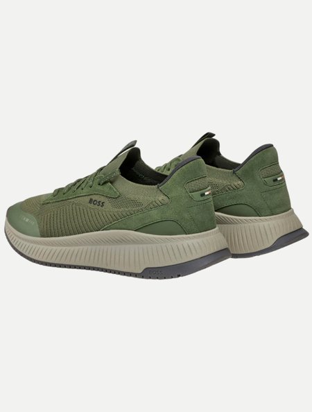 Tênis Hugo Boss Masculino Ttnm Evo Slon Knsd 342 Verde | Adamanto