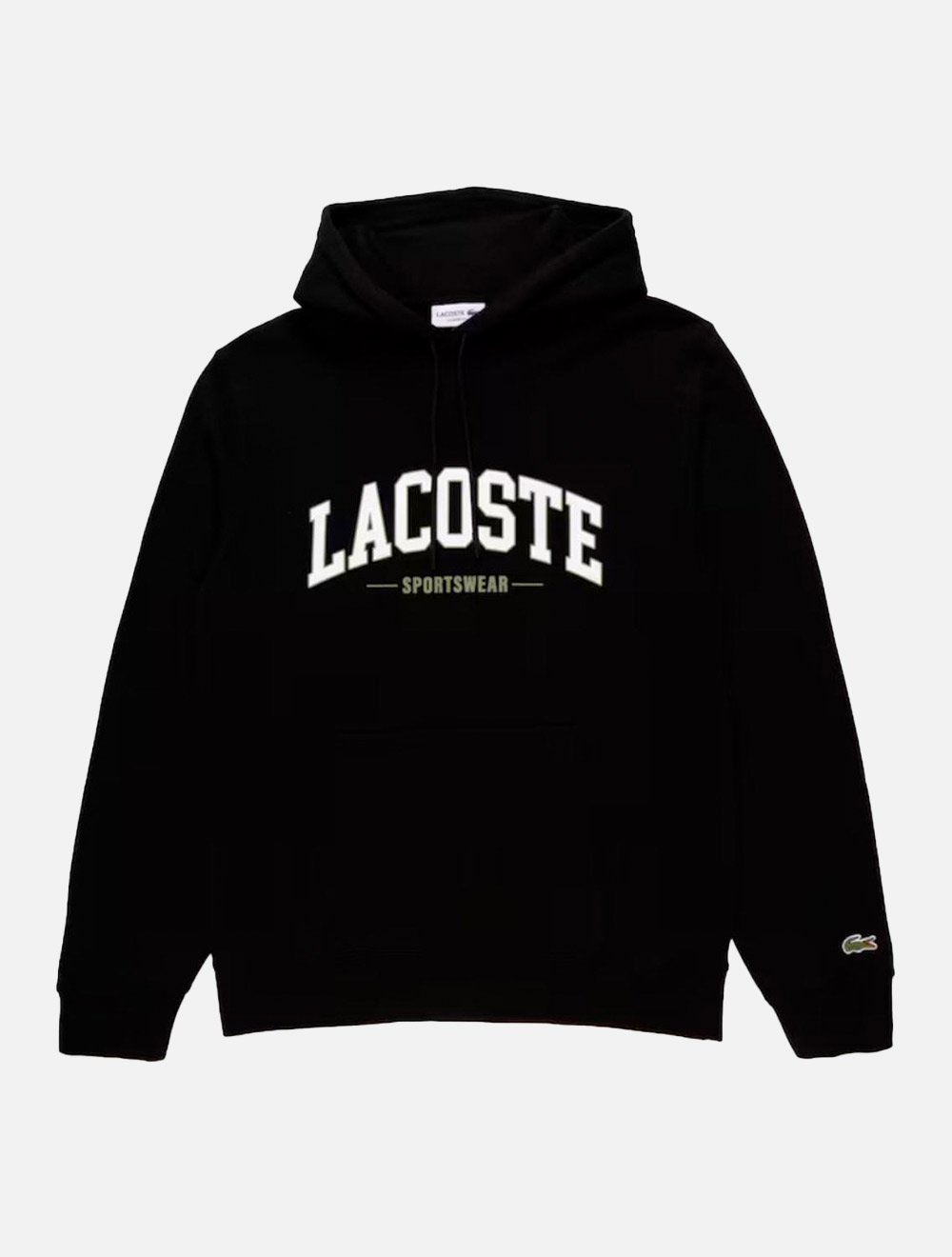 Blusa Moletom Lacoste Classic Fit SH2284 Preta | Adamanto Store