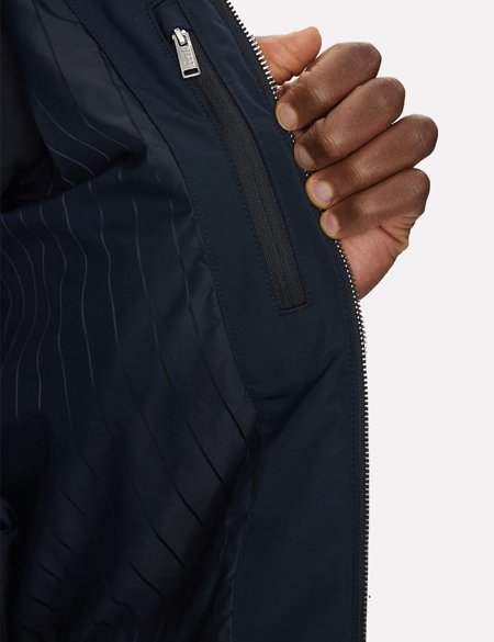 Jaqueta Hugo Boss X Porsche Masculina Regular Coltar Azul