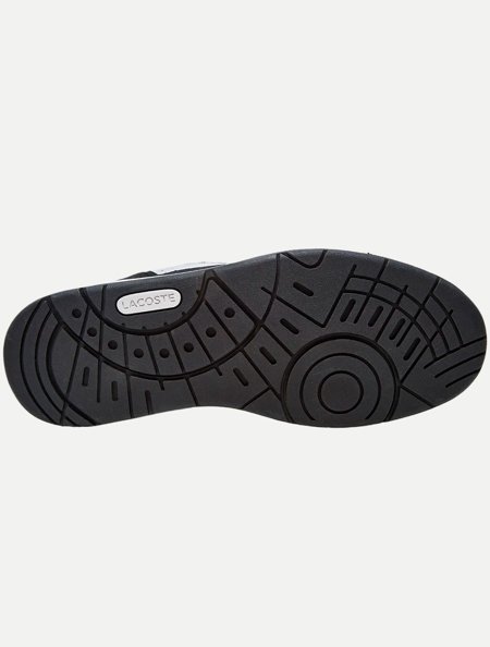 Tênis Lacoste Masculino T-Clip 47SMA0073BR Branco/Preto | Adamanto